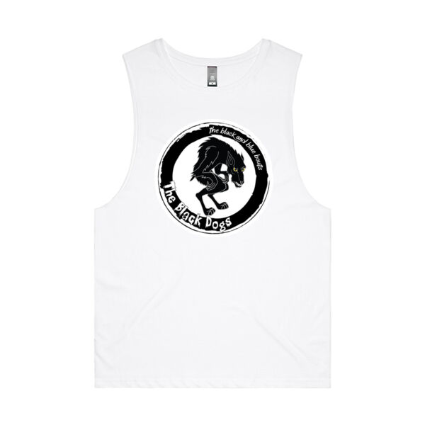 Black Dog Scrim Top - White   Thumbnail