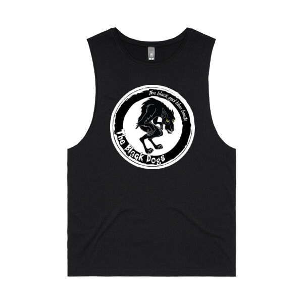 Black Dog Scrim Top - Black  Thumbnail